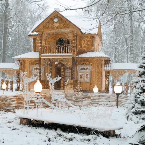 Фотография 1 - Поездка в поместье Деда Мороза